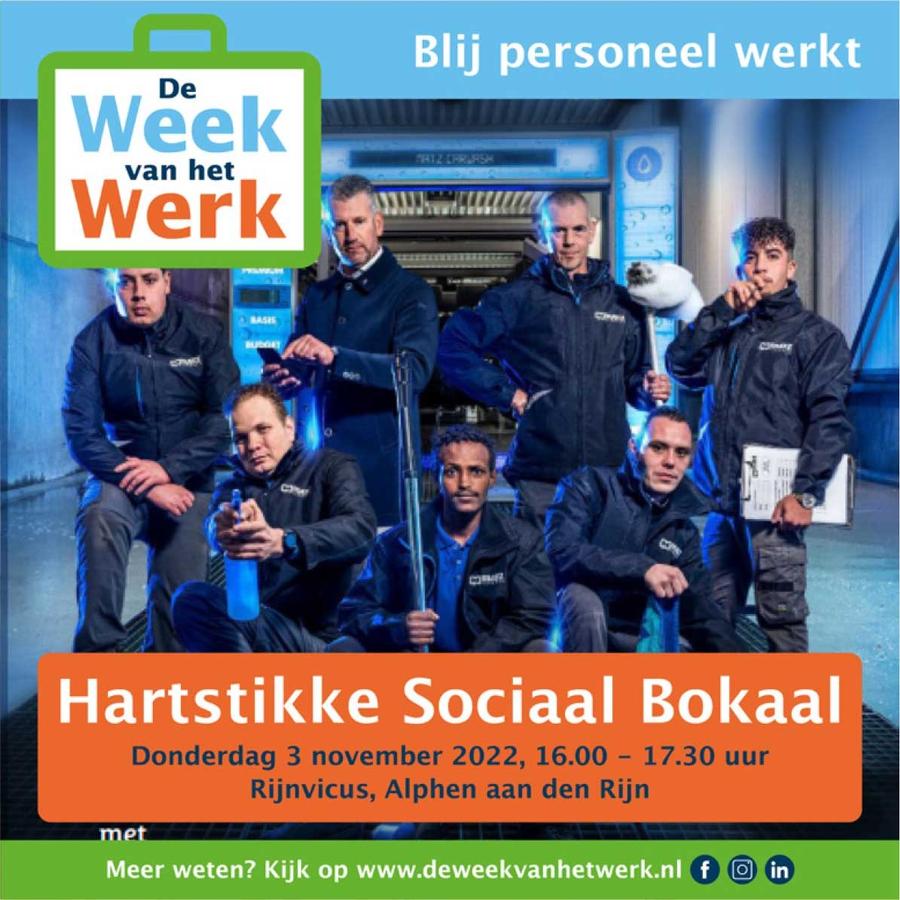 Verkiezing Hartstikke Sociaal Bokaal - De week van het werk, Alphen aan den Rijn